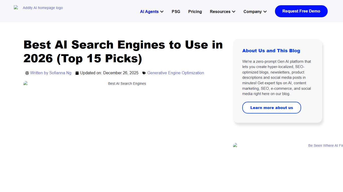 Best AI Search Engines To Use In 2026 (Top 15 Picks)